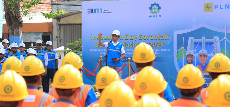 Peringati Bulan K3 Nasional, PLN Gelar Inspection Day