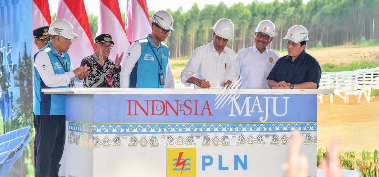 Energi Bersih, PLN Sukses Operasikan PLTS Tahap 1 Kapasitas 10 MW di IKN 