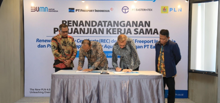 Gunakan REC PLN, Kini Produk Katoda Tembaga Freeport Jadi Produk Hijau Berdaya Saing Tinggi