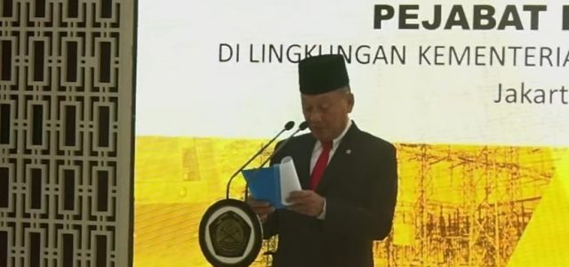 Arifin Tasrif Lantik 12 Pejabat Tinggi Di Kementerian ESDM, Ini Detailnya