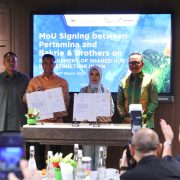 Kembangkan Infrastruktur Riset Berkelanjutan di IKN, Pertamina dan Bakrie Group Teken MoU
