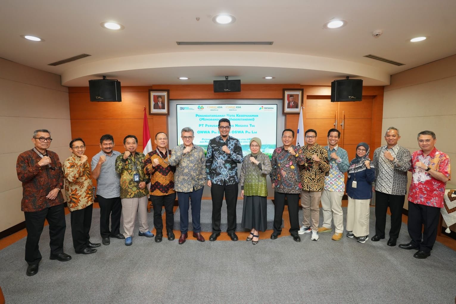Jajaki Potensi Pasokan Gas Bumi Domestik dari Aceh, PGN dan Conrad Energy Teken Kerja Sama