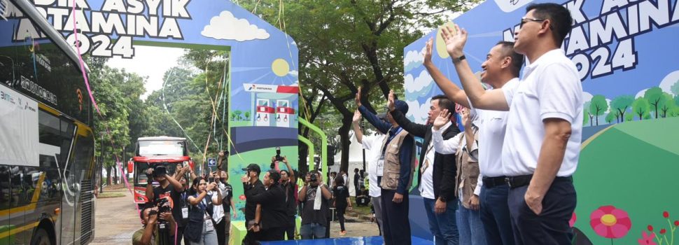 Diangkut 86 Bus, Mudik Asyik Pertamina Lepas 4.000 Pemudik ke 17 Kota