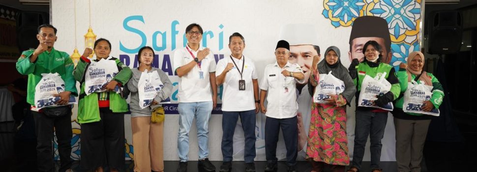 Gelar Safari Ramadan, PLN dan BNI Sediakan 1.500 Paket Sembako Murah untuk Ojol