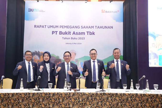 RUPS Tahun Buku 2023, PTBA Bagikan Dividen Rp 4,6 Triliun