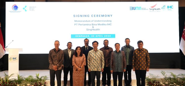 Tingkatkan Layanan Kesehatan, Pertamina Bina Medika IHC Ajak Singhealth Berkolaborasi