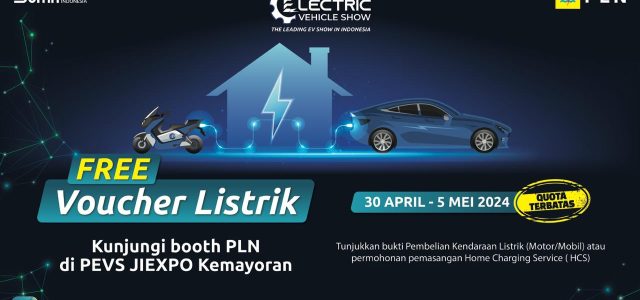 Beli Tiket PEVS 2024 di Aplikasi PLN Mobile, Bonus Diskon Tambah Daya Hingga 60 Persen!