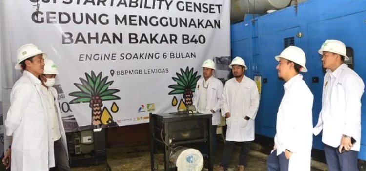 Gunakan Bahan Bakar Biodiesel B40, LEMIGAS Mulai Uji Coba Mesin Genset Gedung