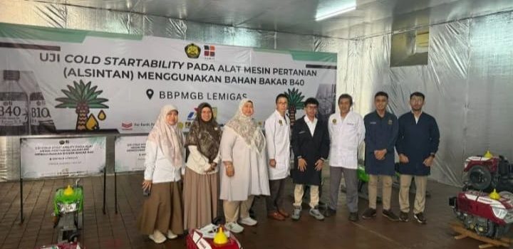 LEMIGAS Uji Penggunaan Biodiesel B40 Untuk Alat dan Mesin Pertanian
