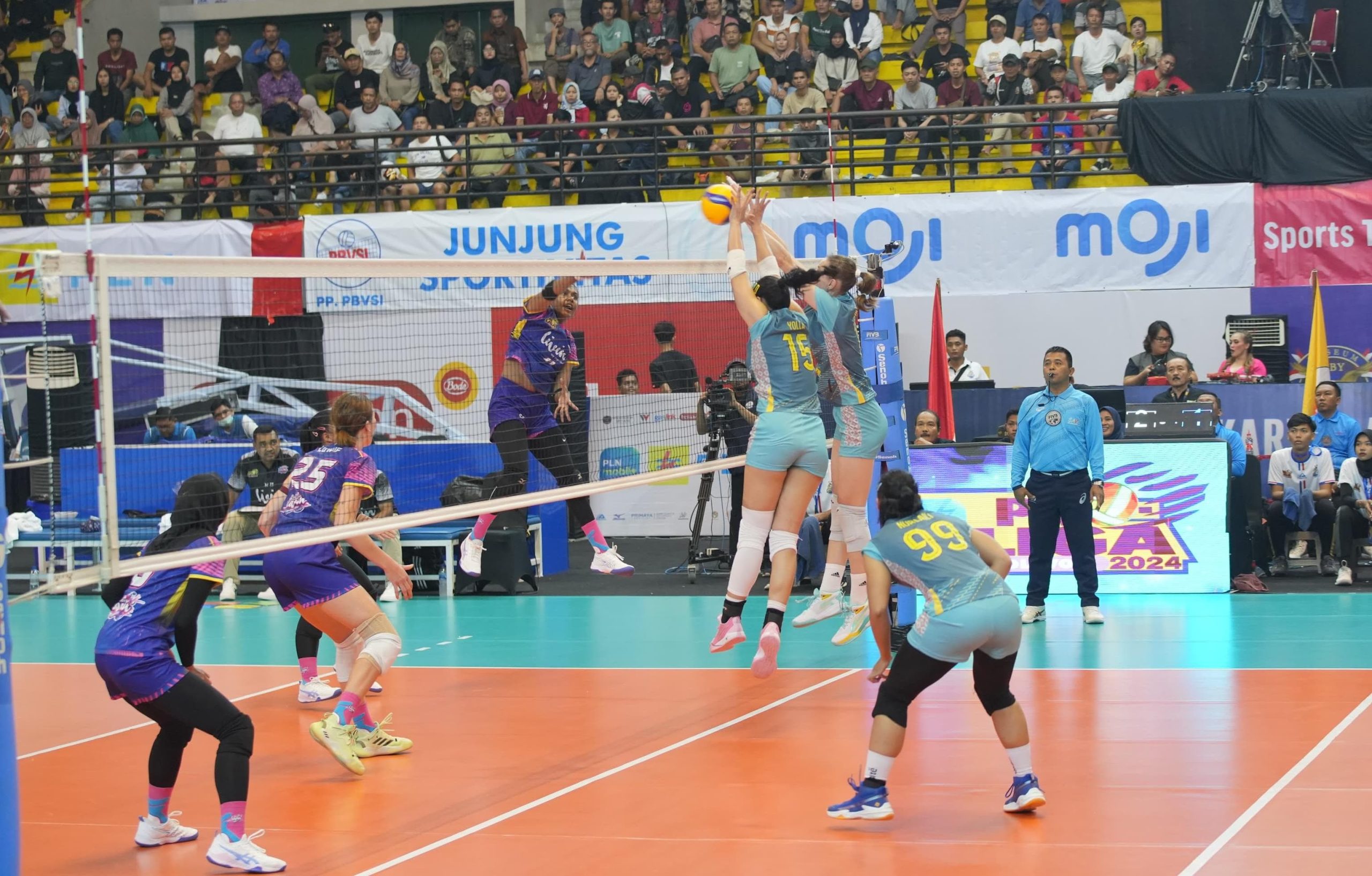 Tiket Proliga 2024 Seri Semarang Ludes Terjual di Aplikasi PLN Mobile