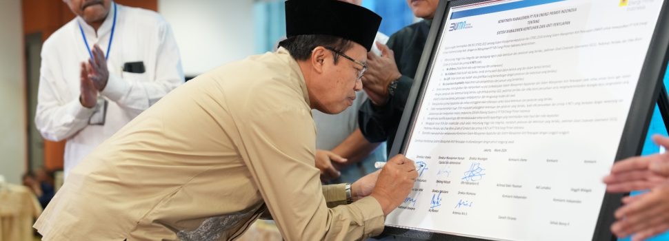PLN EPI Siap Berkomitmen Lakukan Sistem Manajemen Kepatuhan dan Anti Penyuapan