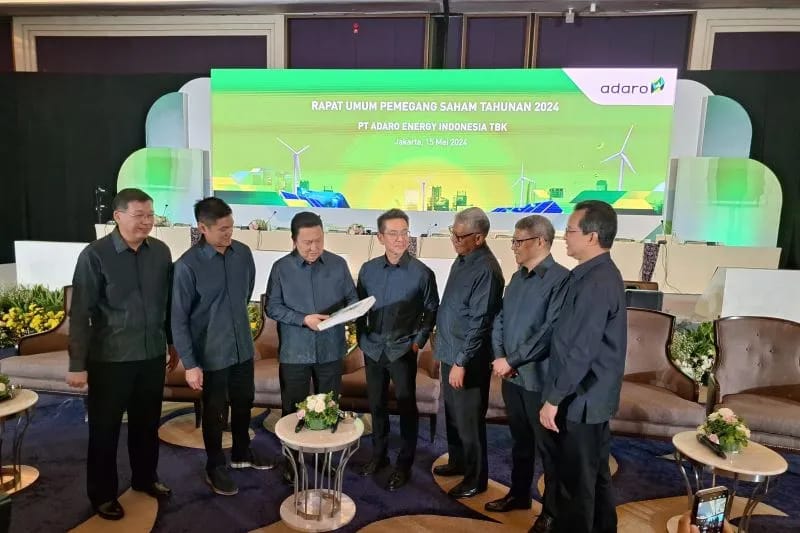 Gelar RUPST 2024, Adaro Energy Setujui Pembagian Deviden Senilai 800 Juta Dolar AS
