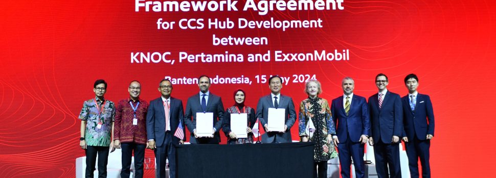 Pertamina, KNOC, dan ExxonMobil Jalin Kerjasama Kembangkan CCS