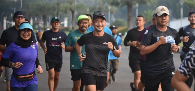 Vibes Sehat, Perwira Pertamina Healing dengan Berolahraga Lari