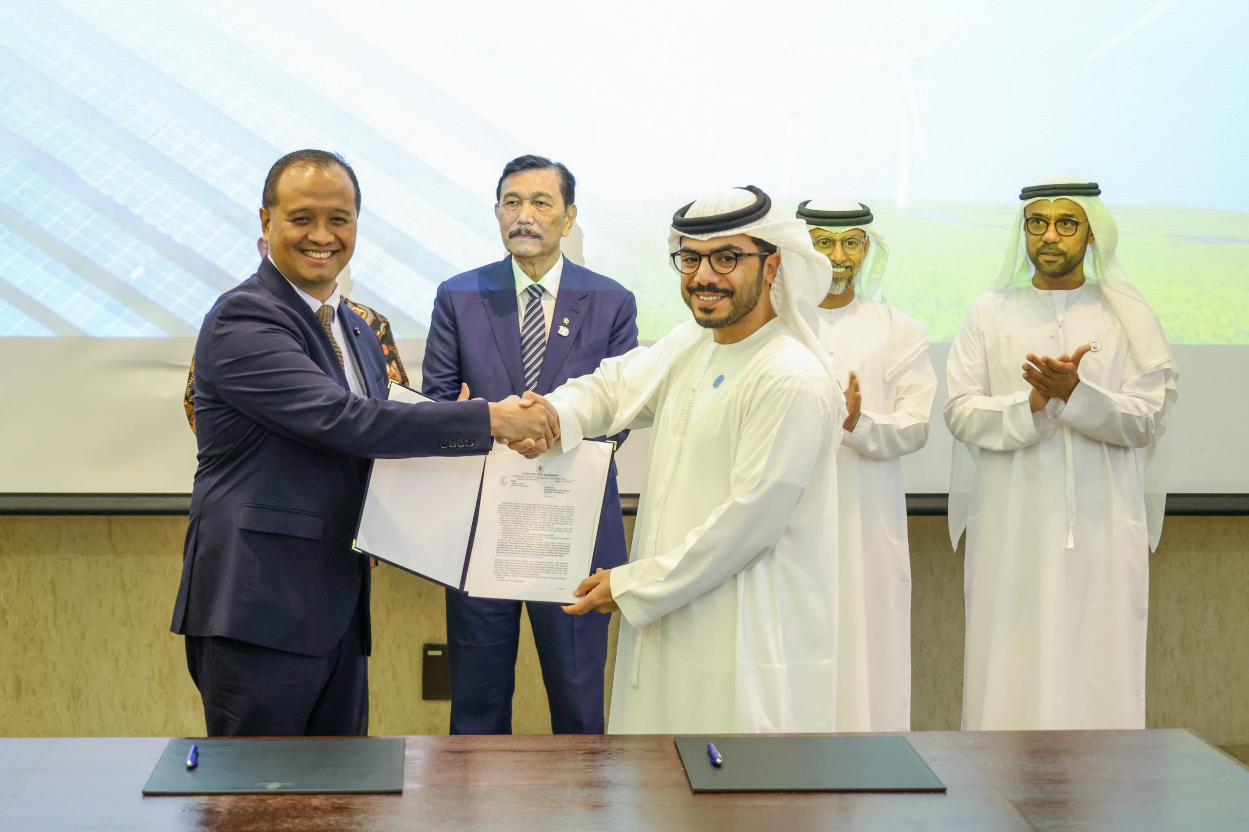 Masdar Siap Lakukan Uji Kelayakan Proyek Energi Terbarukan Di IKN
