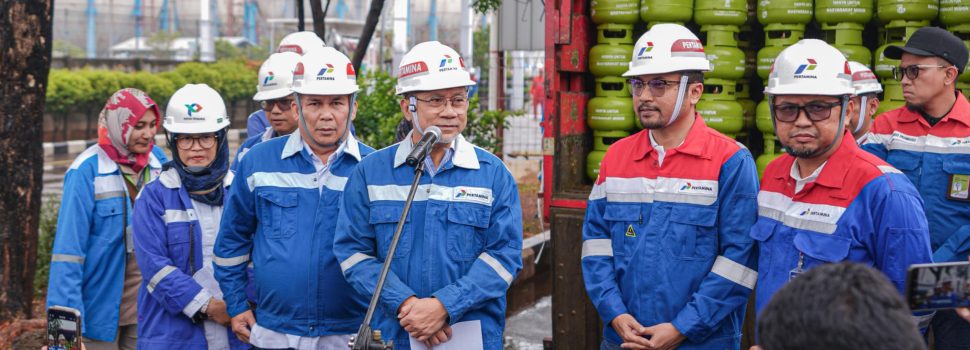 Pastikan Isi gas LPG Sesuai Takaran, Mendag Lakukan Kunker ke SPBE di Tanjung Priok
