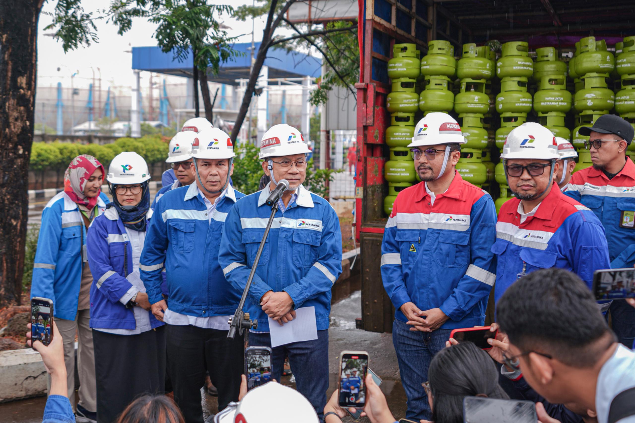 Pastikan Isi gas LPG Sesuai Takaran, Mendag Lakukan Kunker ke SPBE di Tanjung Priok