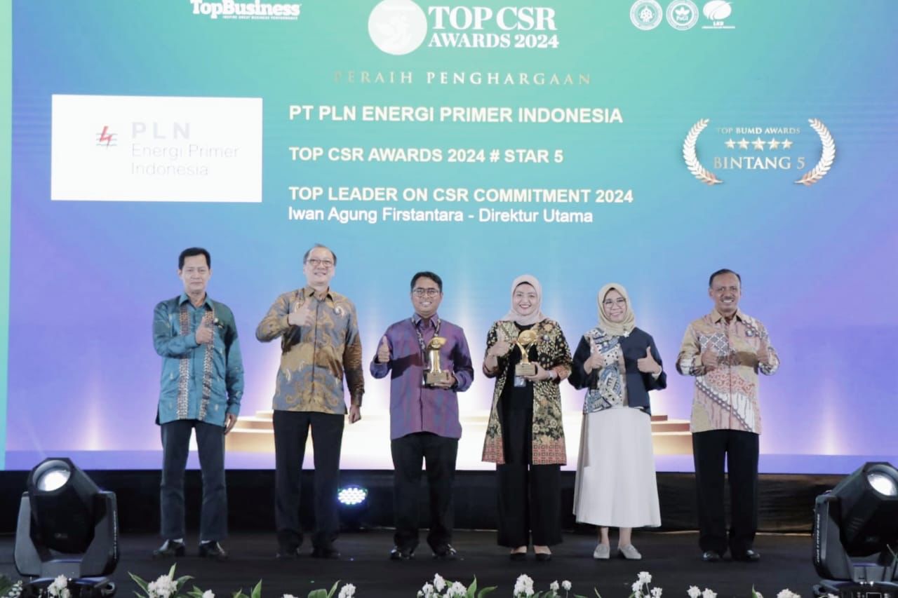 PLN EPI Raih 2 Penghargaan di TOP CSR Awards 2024