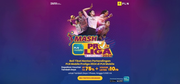 Tiket di PLN Mobile Ludes Terjual, Bukti Antusiasme Pecinta Voli Pontianak Saksikan Proliga 2024