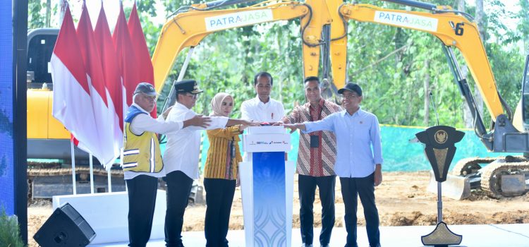 Presiden Jokowi Groundbreaking Proyek Kolaborasi Pertamina – Bakrie Group di IKN