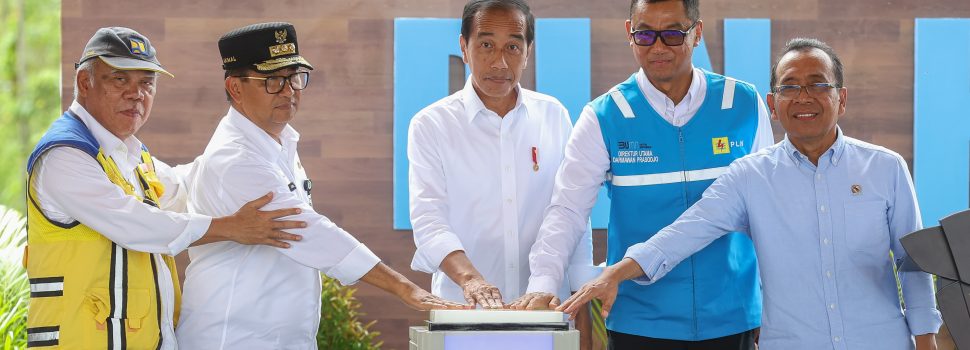 Akan Jadi Pusat Ekosistem Transisi Energi dan Layanan Digital, Presiden Jokowi Tandai Pembangunan PLN Hub di Jantung IKN