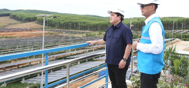 Hadirkan Energi Bersih di IKN, Menteri BUMN Apresiasi Gerak Cepat PLN