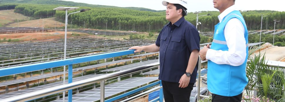 Hadirkan Energi Bersih di IKN, Menteri BUMN Apresiasi Gerak Cepat PLN