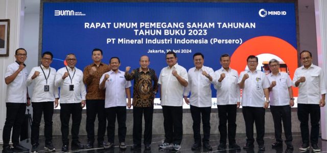 RUPST 2023 Ketok Laba Rp 27,5 Triliun, MIND ID Lanjutkan Kinerja Berkelanjutan