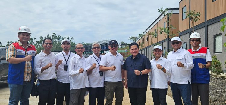 Menteri BUMN Cek Kesiapan Jaringan Gas Pertamina di IKN