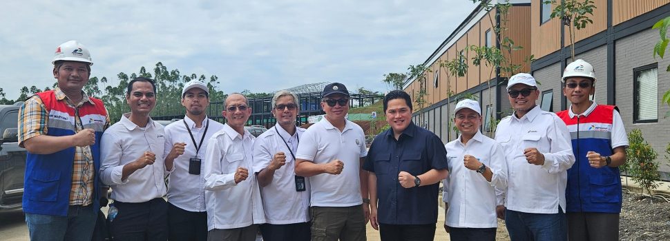 Menteri BUMN Cek Kesiapan Jaringan Gas Pertamina di IKN