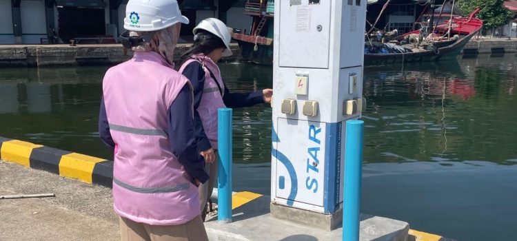Gunakan Listrik dari SPLU PLN di Tempat Pelelangan Ikan Jadi Andalan Nelayan Tapteng