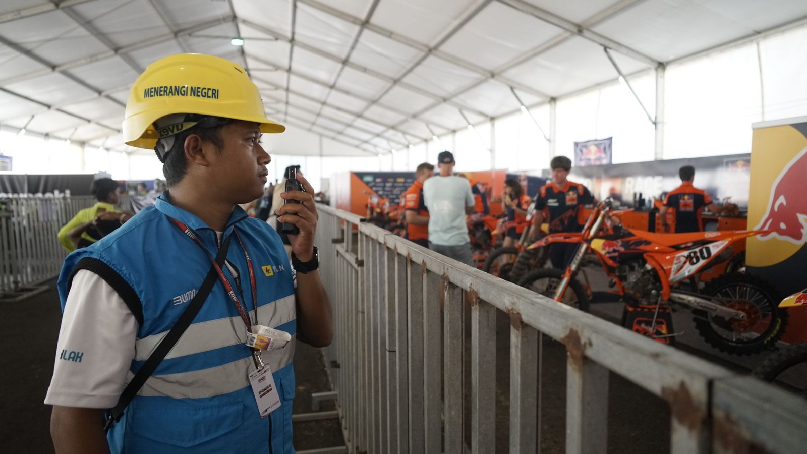 Gelaran MXGP 2024 Seri 1 Lombok Sukses Berkat Pasokan Listrik Tanpa Kedip dari PLN