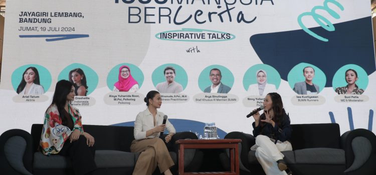 Utamakan Kesehatan Mental Karyawan BUMN, Erick Thohir Hadir di Gelaran Roadshow 1000 Manusia Bercerita di Jawa Barat