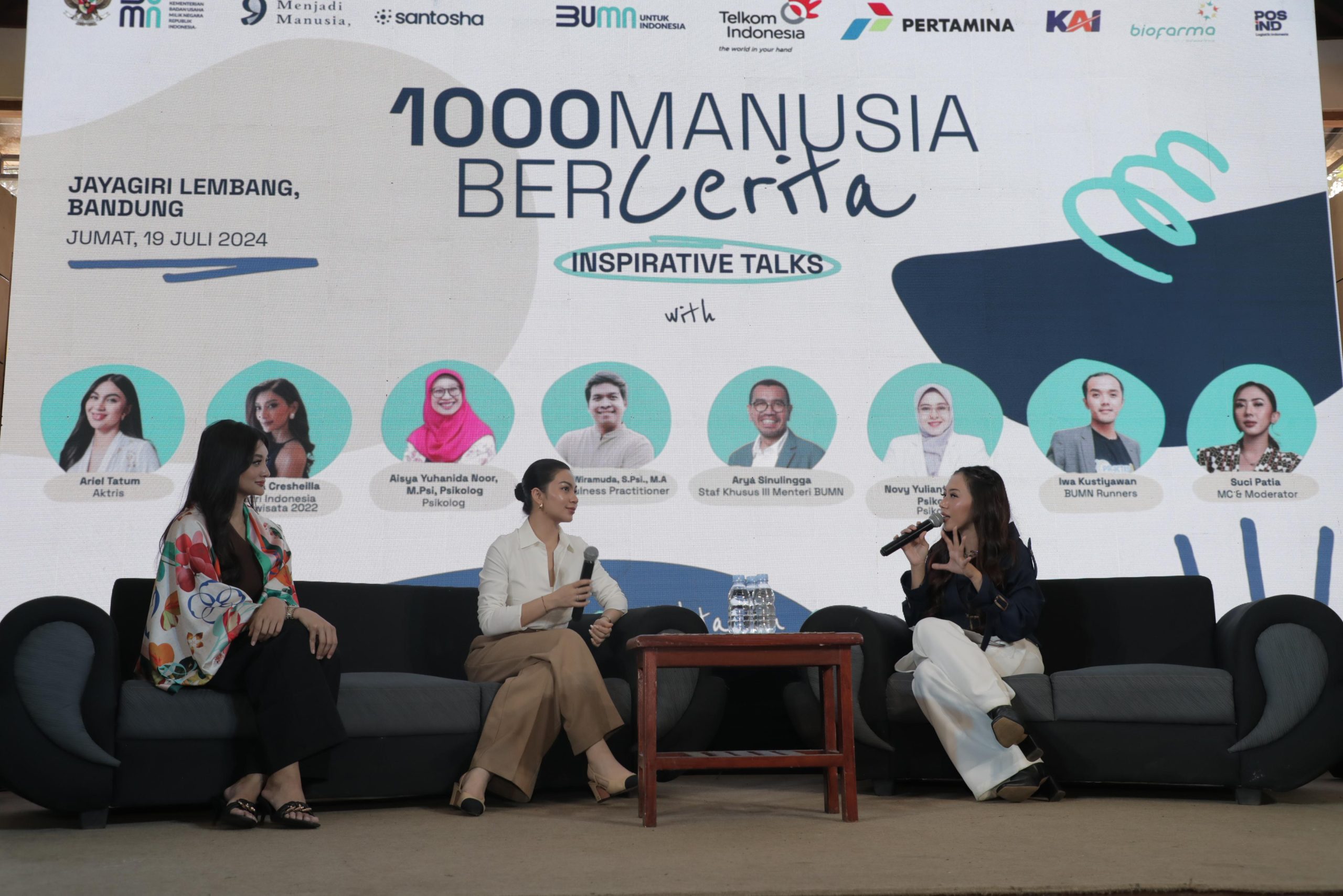 Utamakan Kesehatan Mental Karyawan BUMN, Erick Thohir Hadir di Gelaran Roadshow 1000 Manusia Bercerita di Jawa Barat