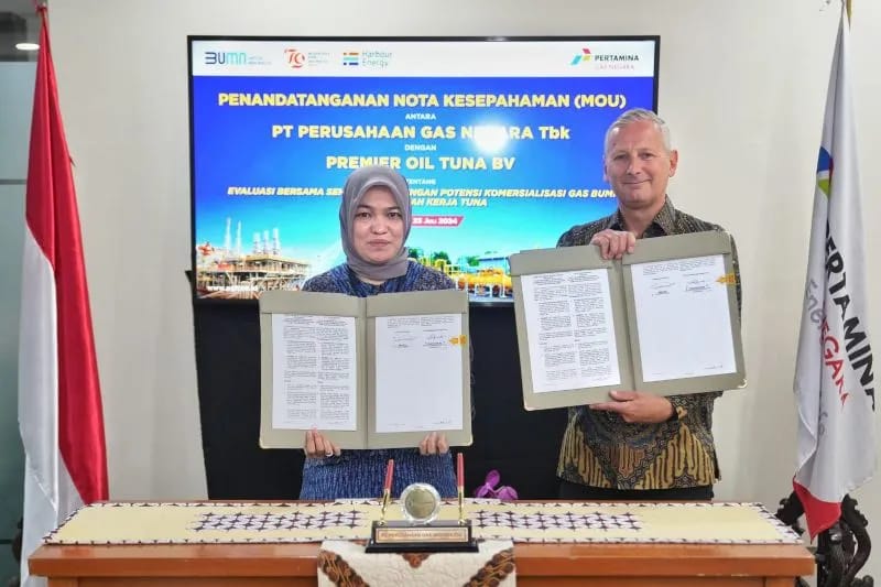 PGN dan Premier Oil Tuna BV Jajaki Peluang Kerja Sama Pemanfaatan Gas Bumi