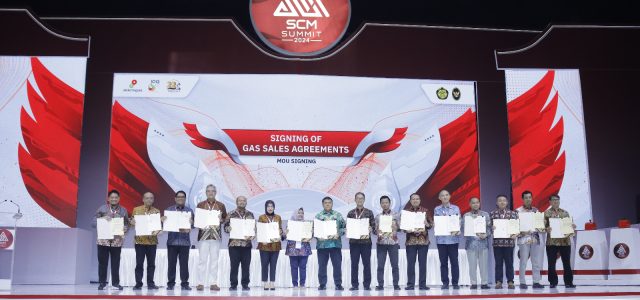 10 Perjanjian Jual Beli Gas (PJBG) Senilai Rp 18,9 Triliun Ditandatangani Disela-sela SCM SUMMIT 2024