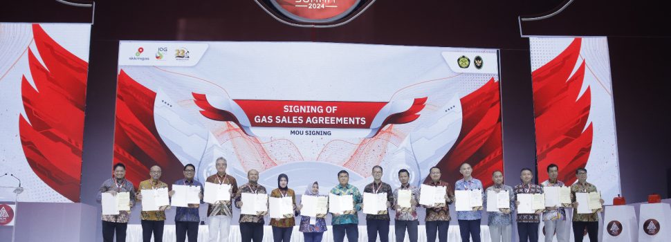 10 Perjanjian Jual Beli Gas (PJBG) Senilai Rp 18,9 Triliun Ditandatangani Disela-sela SCM SUMMIT 2024