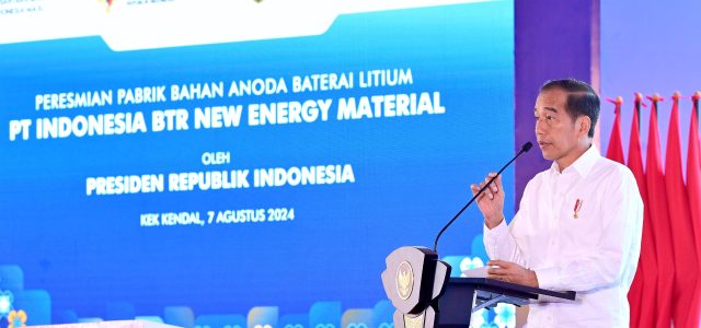 Diresmikan Presiden Jokowi, Pasokan Listrik untuk Pabrik Baterai Anoda di KEK Kendal Dipastikan Keandalannya