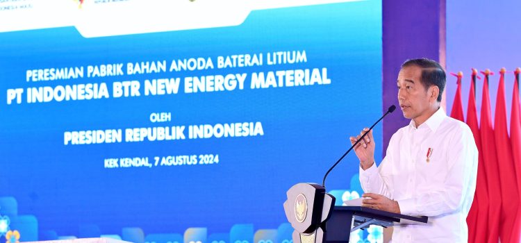 Diresmikan Presiden Jokowi, Pasokan Listrik untuk Pabrik Baterai Anoda di KEK Kendal Dipastikan Keandalannya