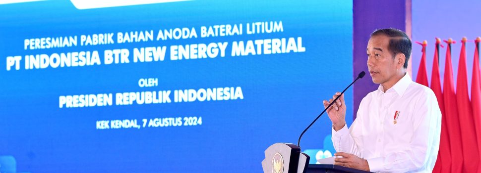 Diresmikan Presiden Jokowi, Pasokan Listrik untuk Pabrik Baterai Anoda di KEK Kendal Dipastikan Keandalannya
