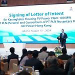 PLN Gandeng GD Power Bangun PLTS Terapung 129 MWp di Karangkates