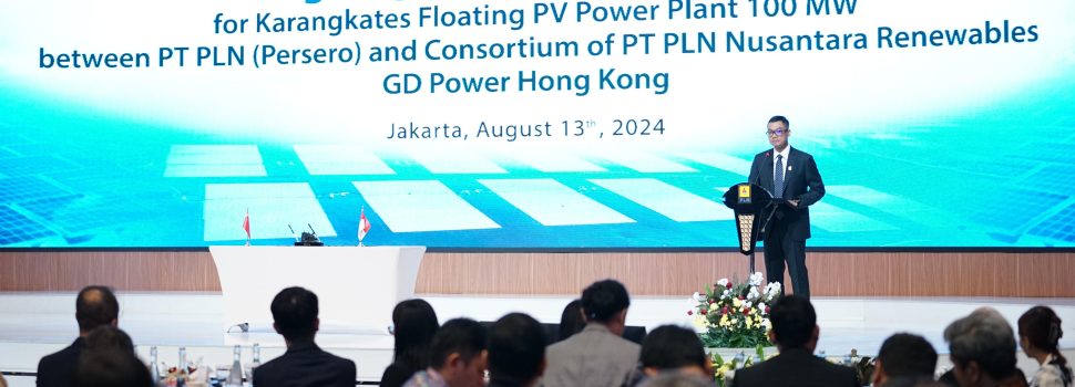 PLN Gandeng GD Power Bangun PLTS Terapung 129 MWp di Karangkates