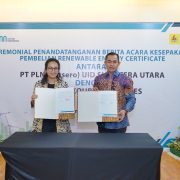 PLN Salurkan 275 Ribu Unit REC ke PT Agincourt Resources di Medan