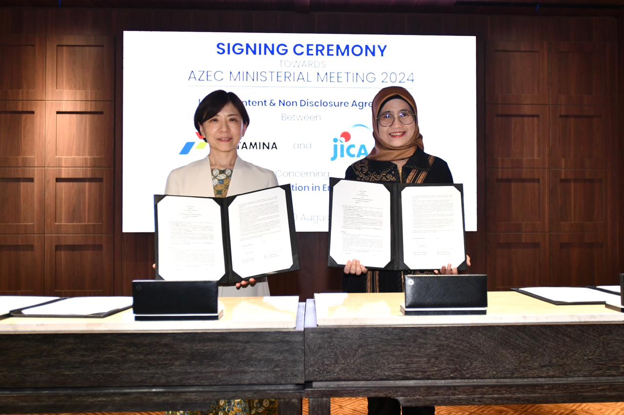 AZEC 2024: Kerjasama PERTAMINA dan JICA Tingkatkan Upaya Transisi Energi