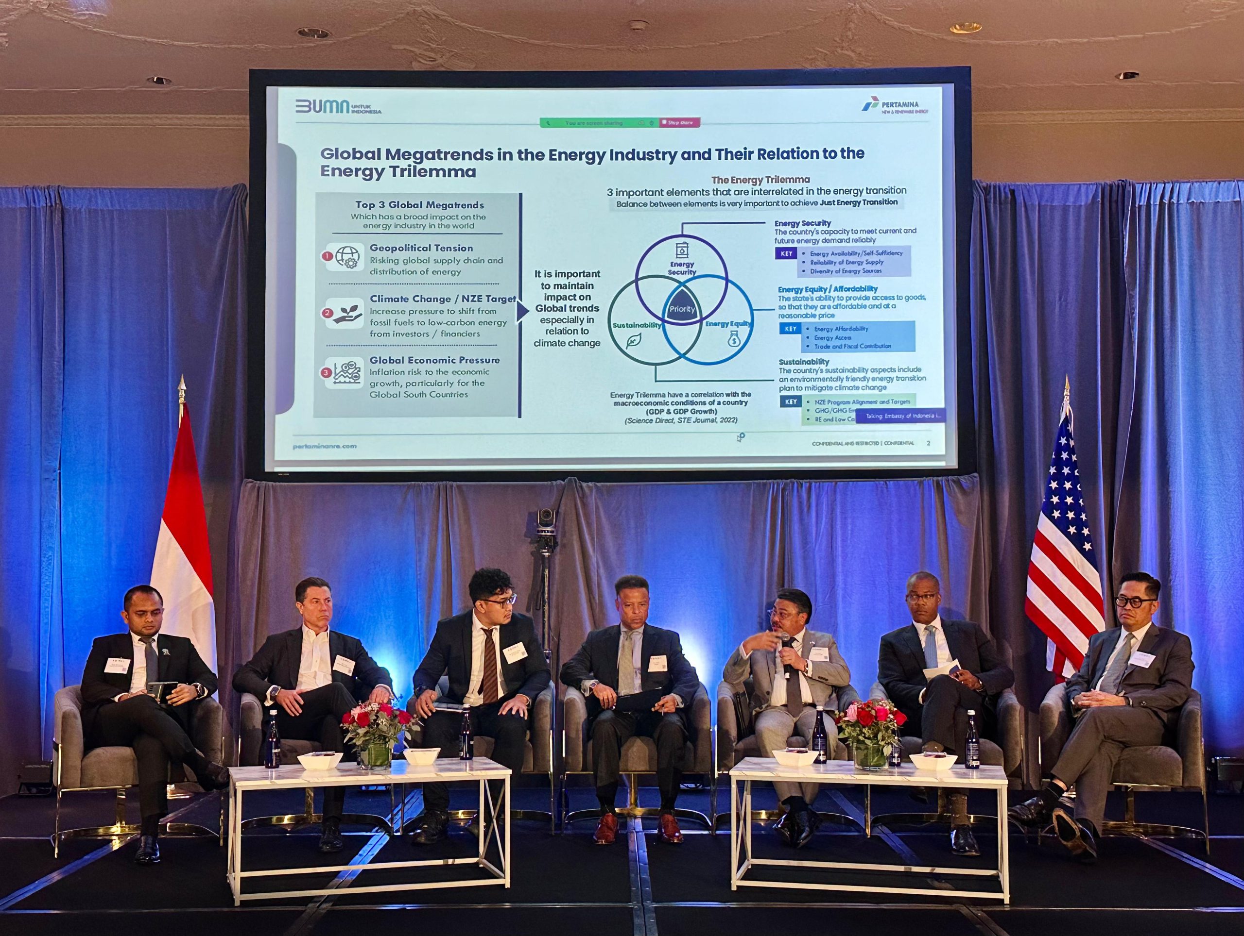 Pertamina Jajaki Peluang Kerja Sama Strategis pada Forum Bisnis Indonesia-AS