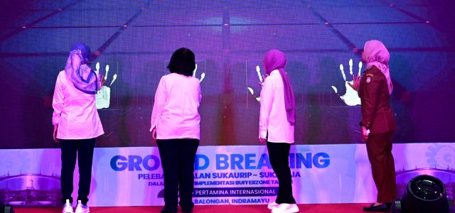 Pertamina Lakukan Groundbreaking Bufferzone Kilang Balongan