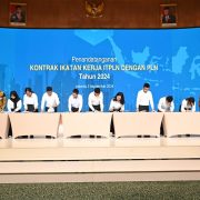 Lolos Seleksi, 135 Mahasiswa ITPLN Teken Kontrak Program Ikatan Kerja dengan PLN
