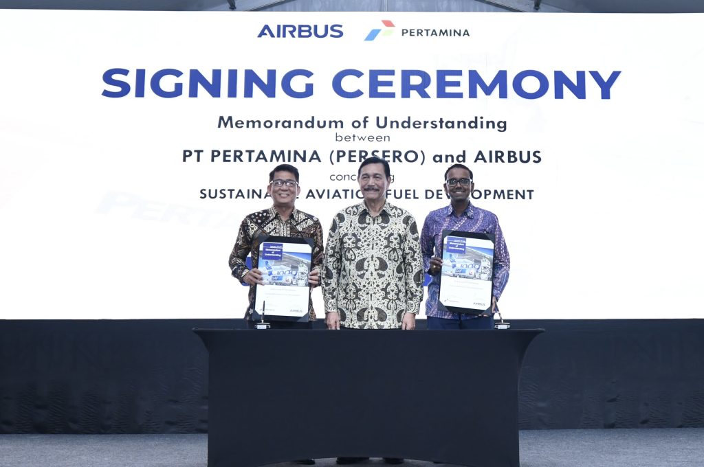 Pertamina dan Airbus Jajaki Kerja Sama Kembangkan Sustainable Aviation ...