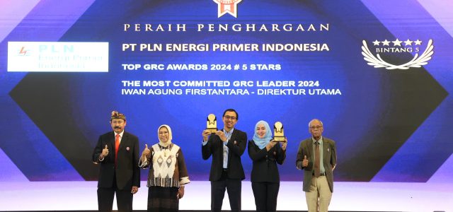 PLN EPI Raih Dua Penghargaan TOP GRC Awards 2024