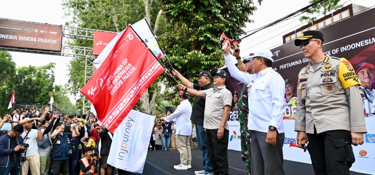 Antusiasme Masyarakat di Riders Parade Pertamina Grand Prix of Indonesia 2024 Luarr Biasa